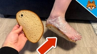 Wrap a Slice of Bread around your Foot and WATCH WHAT HAPPENS(Brilliant)