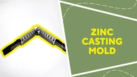 Zinc casting mold