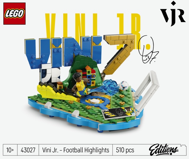 Конструктор LEGO Editions Вінісіус Жуніор - найкращі...