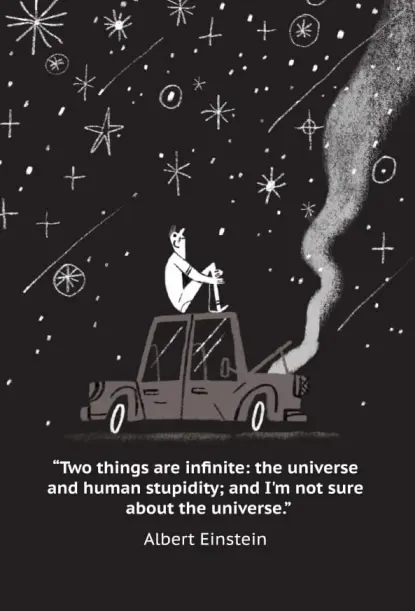 Магнітна листівка «Infinity»