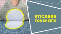 Stickers for sheets