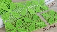 Самый простой квадрат крючком для новичков You won't believe how EASY this crochet square is