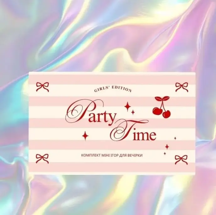 Настільна гра «Party Time. Girls' Edition»