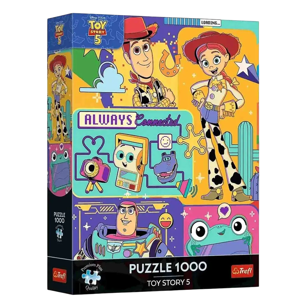 Обкладинка "Пазл Trefl Toy Story 5 Історія іграшок 1000 елементів"