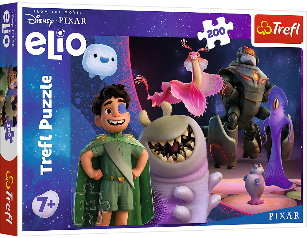 Пазл Trefl Disney Еліо у далекій галактиці 200 елементів
