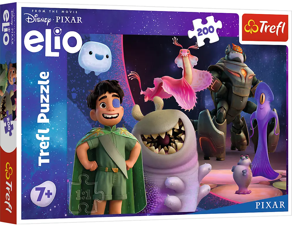 Пазл Trefl Disney Еліо у далекій галактиці 200 елементів