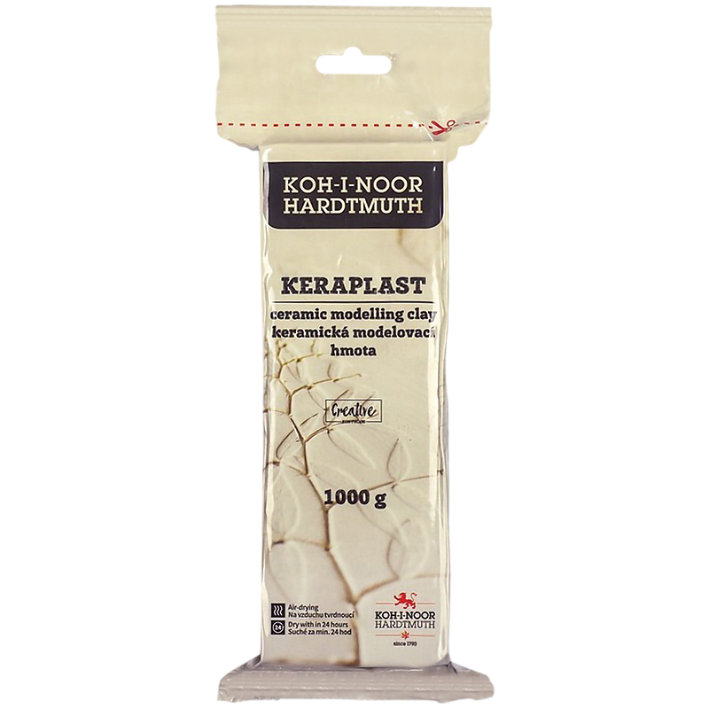 Пластилін Keraplast 1000г., білий
