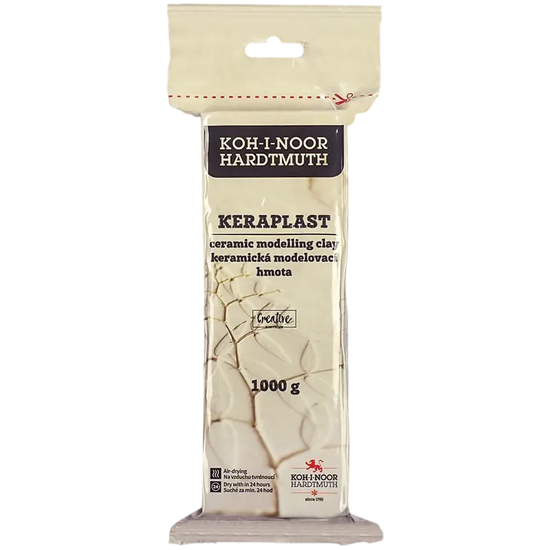 Пластилін Keraplast 1000г., білий