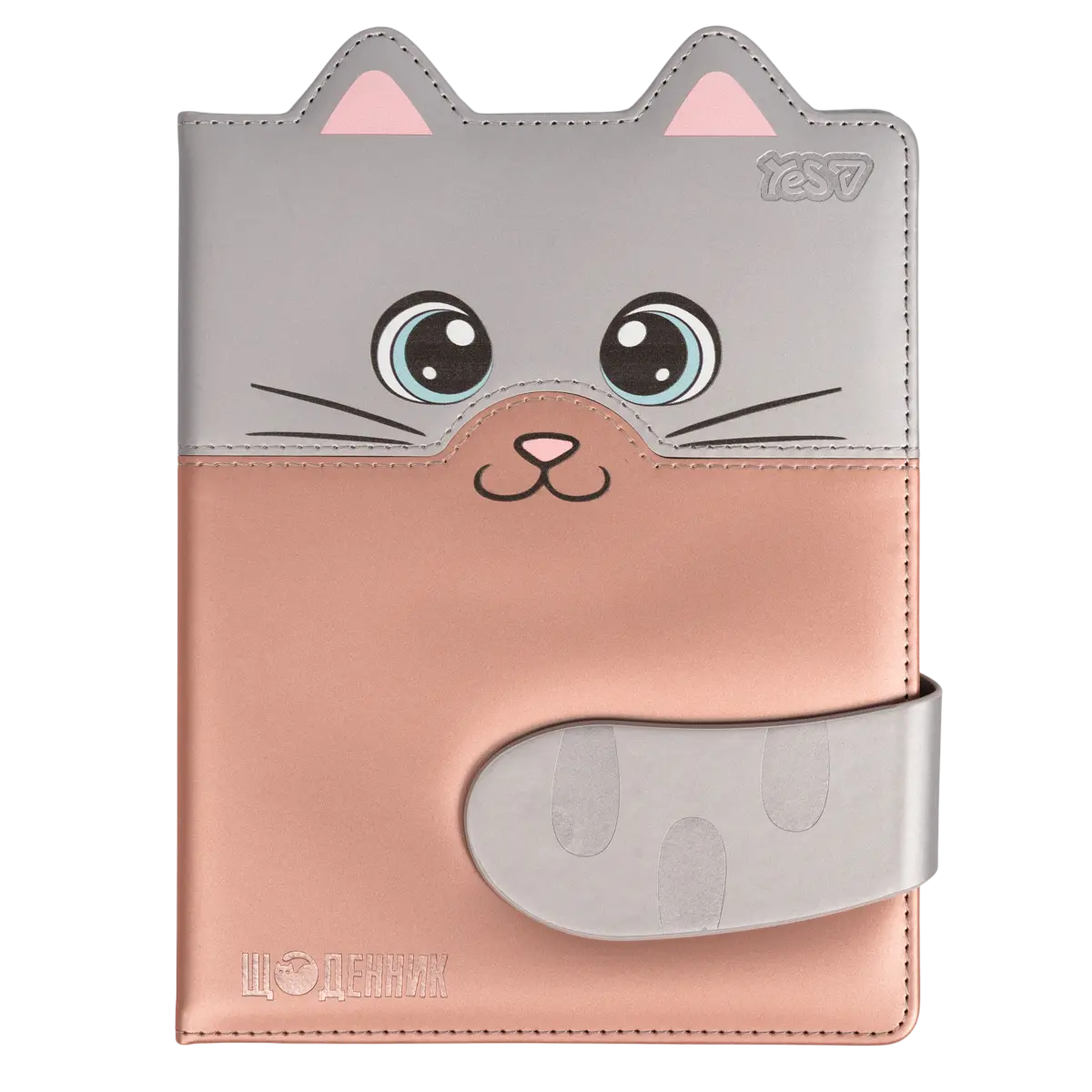Щоденник шкільний Yes Cat Tail PU 40 аркушів