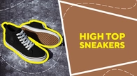 High top sneakers
