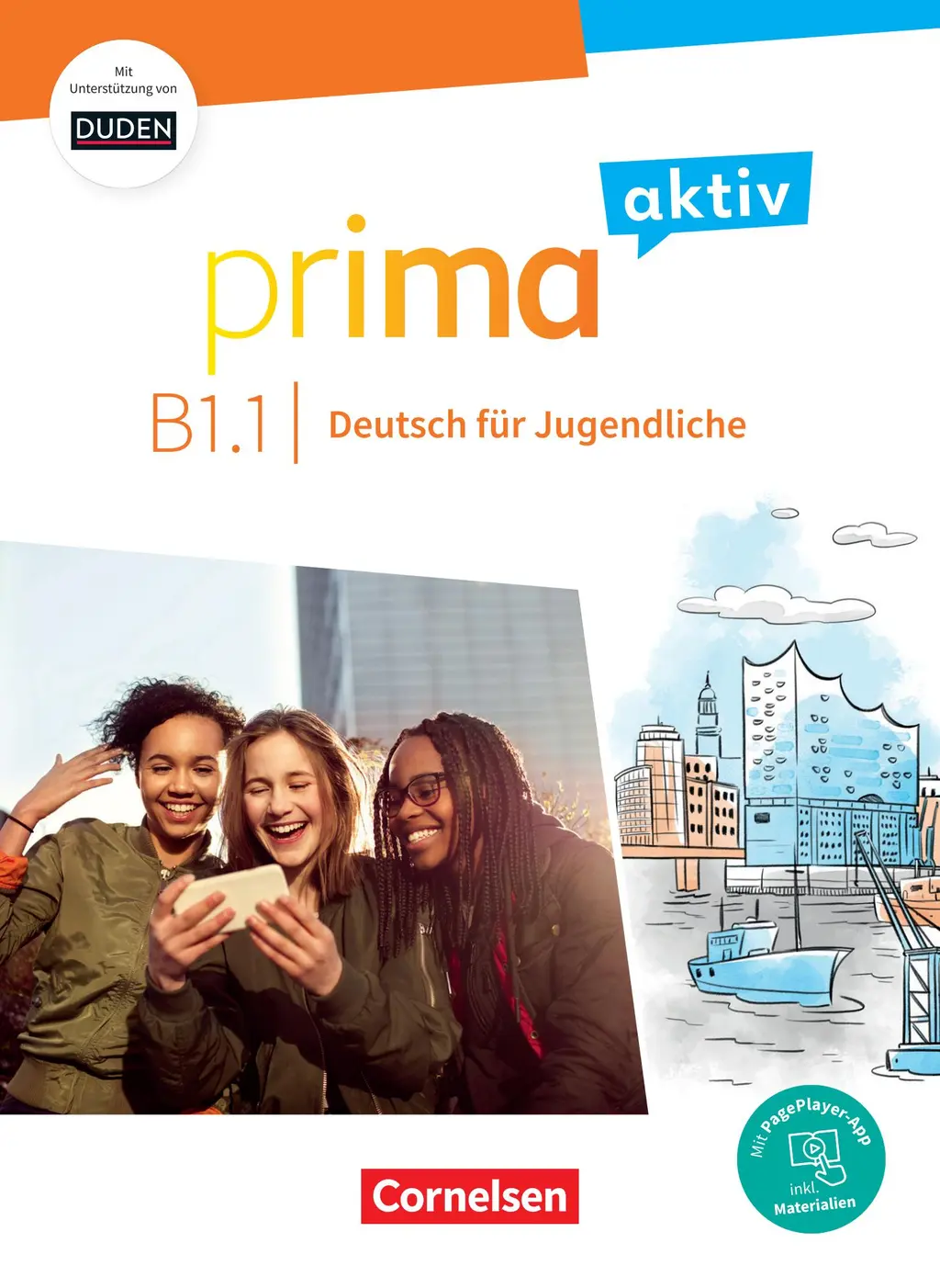 Обкладинка "Prima aktiv B1/1 Kursbuch inkl. PagePlayer App + interaktiven Übungen"