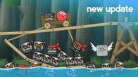 Red Ball Animation | Red Ball Takes on 100 Ninja Boxes in EPIC Jungle Battle Ep 33