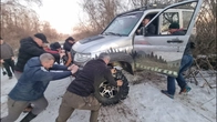 Как покинуть этот незабываемый #OFFROAD, УАЗ Патриот в капкане