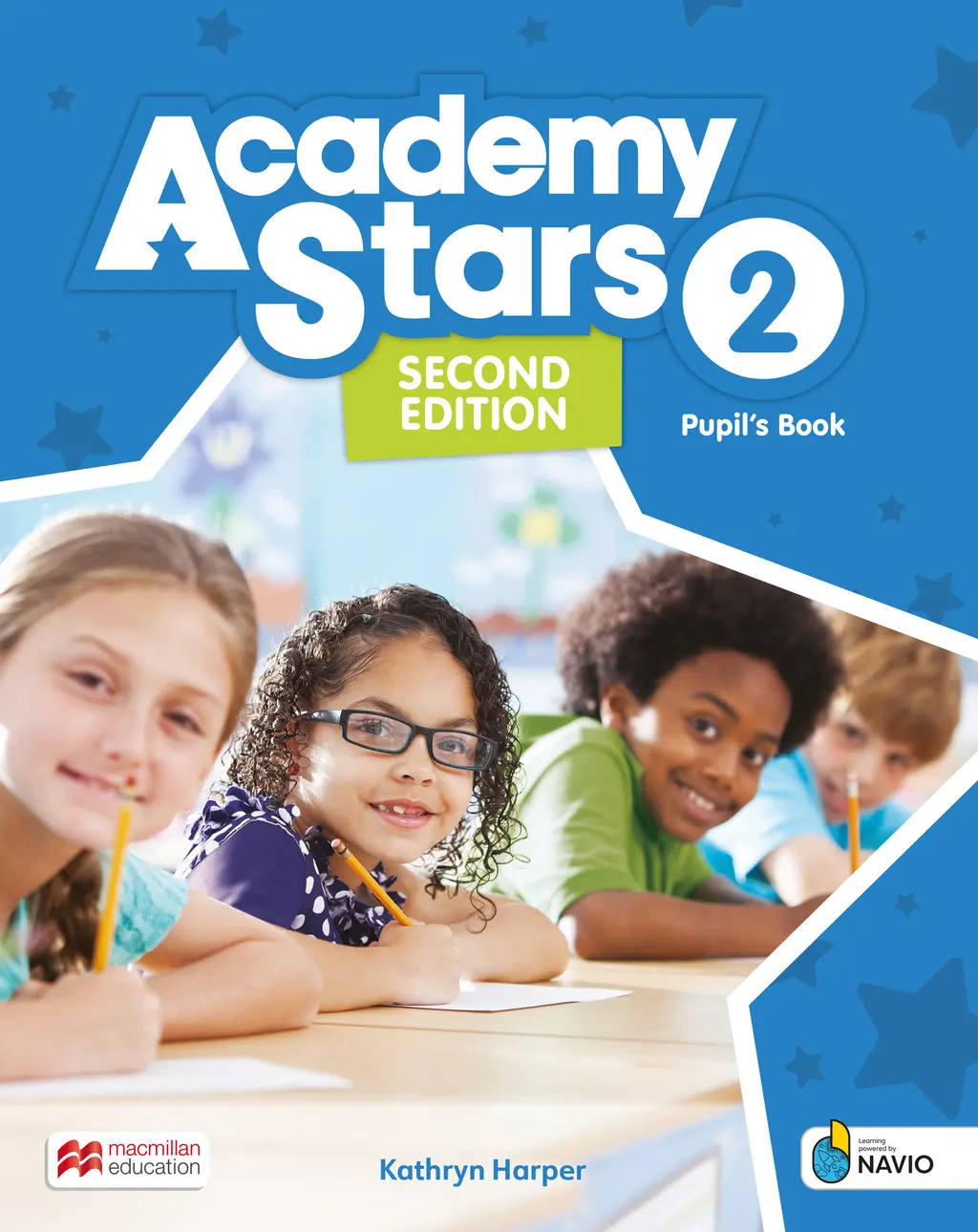 Обкладинка "Academy Stars Second Edition Level 2 Pupil's Book with Navio App and Digital Pupil's Book"