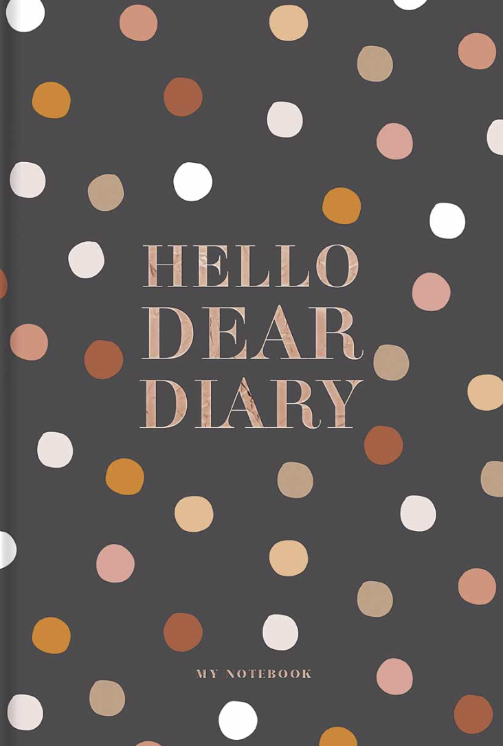 Зошит для записів у лінію "Hello dear diary"