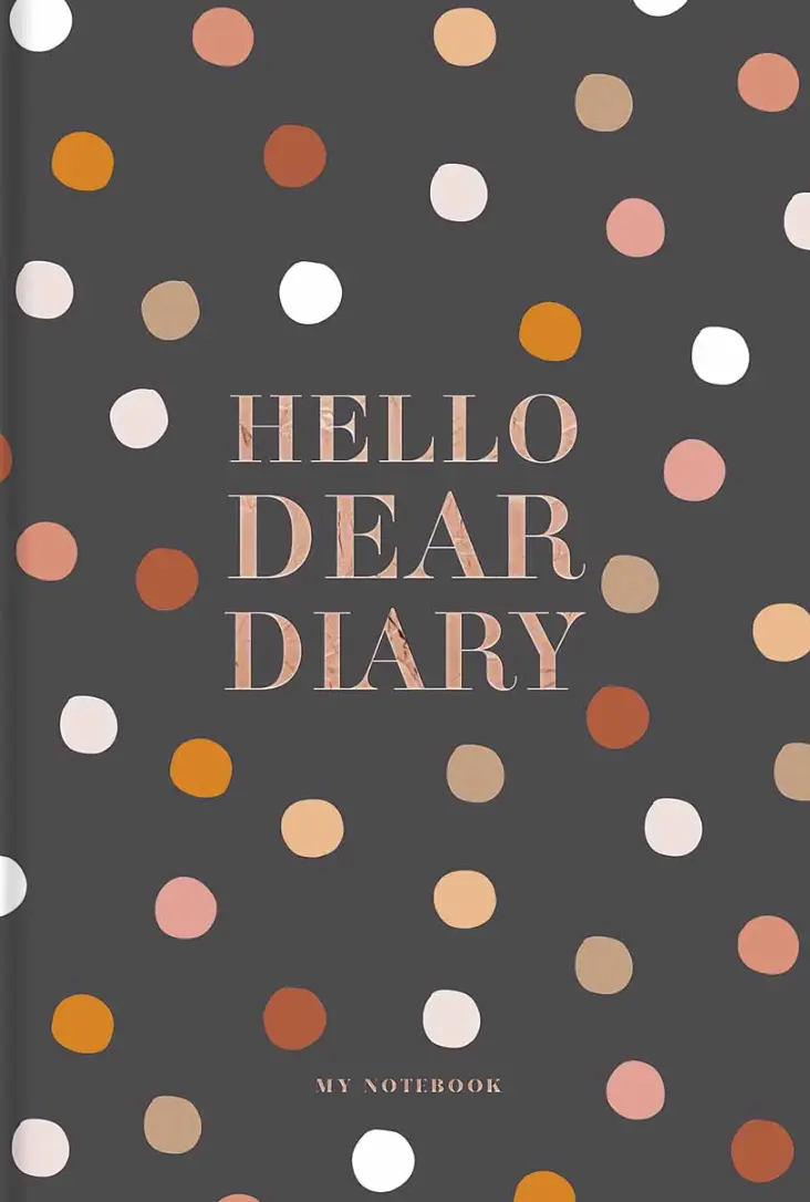 Зошит для записів у лінію «Hello dear diary»