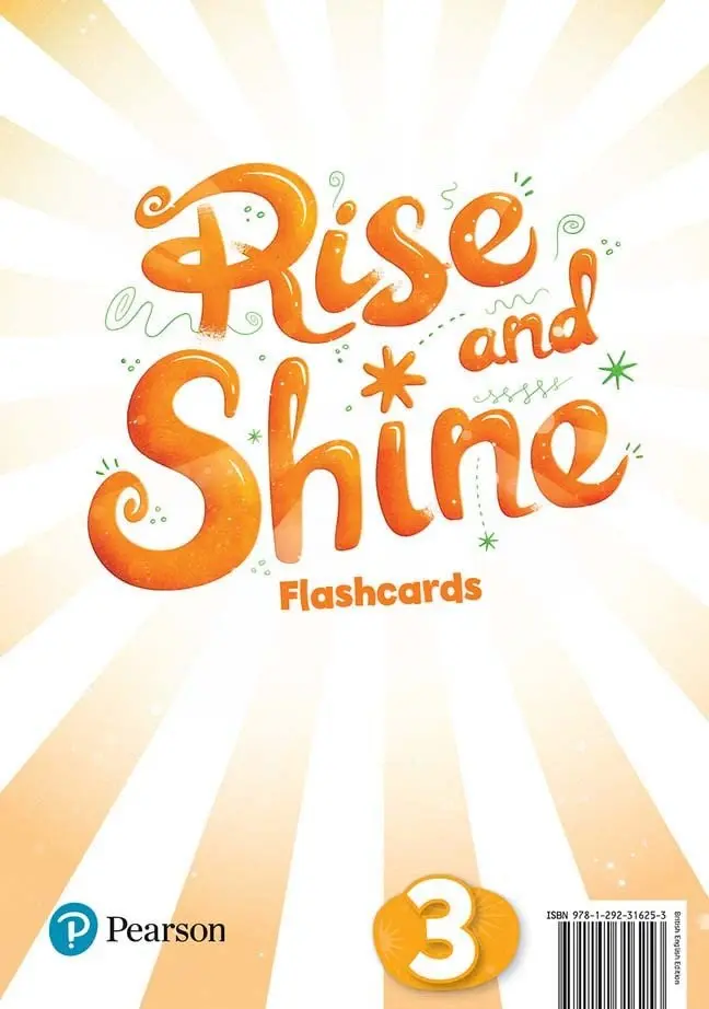 Обкладинка "Rise and Shine Level 3. Flashcards"