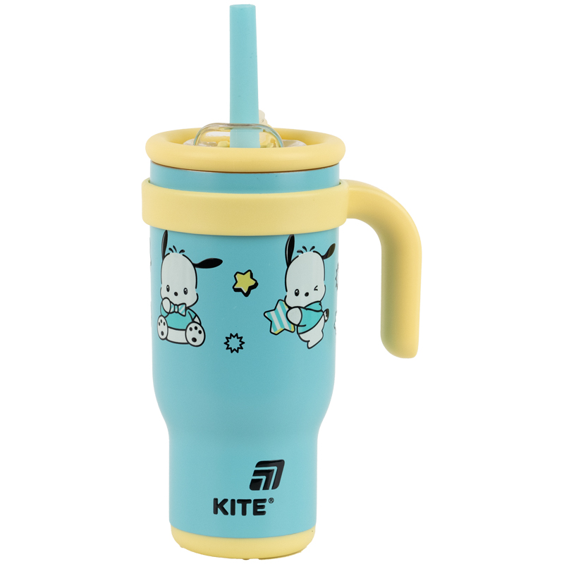 Термокружка з трубочкою Kite Pochacco, 530мл