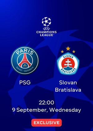 PSG — Slovan Bratislava
