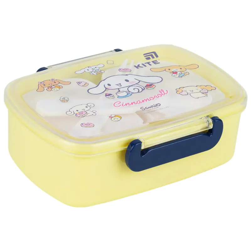 Ланчбокс з наповненням Kite Cinnamoroll, 750 мл