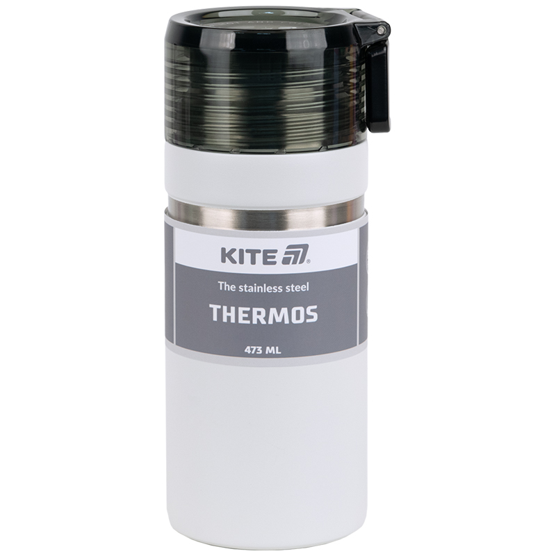 Термос Kite, 473 мл (білий)