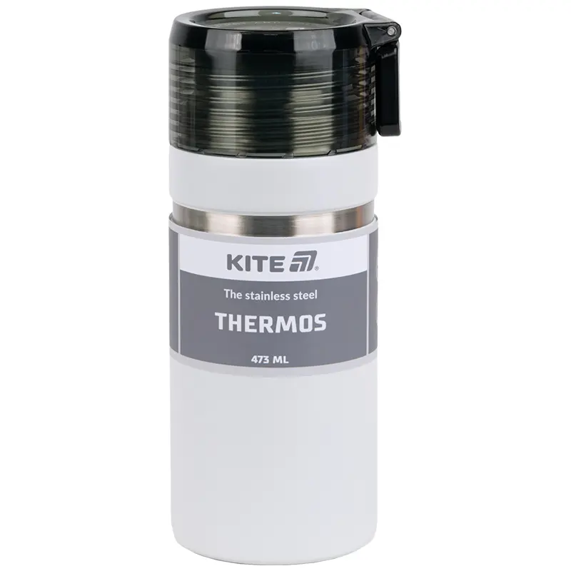 Термос Kite, 473 мл (білий)