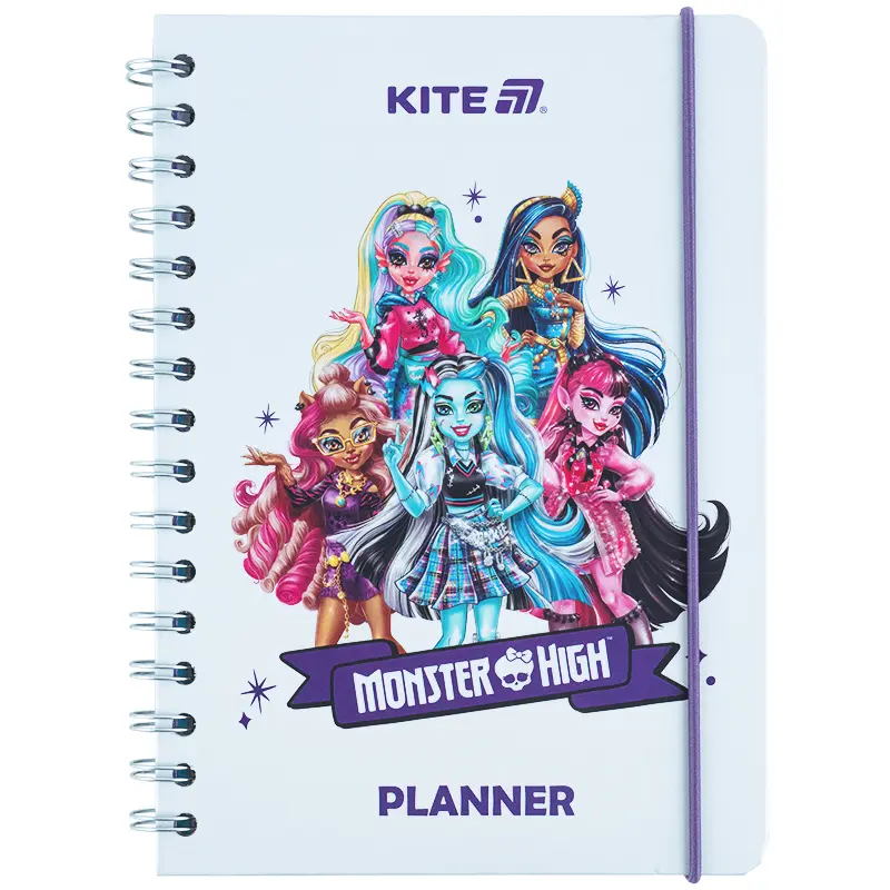 Щоденник на спіралі Kite Monster High
