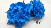 DIY/МК ПРОСТО і ЕФЕКТНО/ РЕЗИНОЧКА/ЗАКОЛОЧКА для дівчинки ДО НОВОГО РОКУ