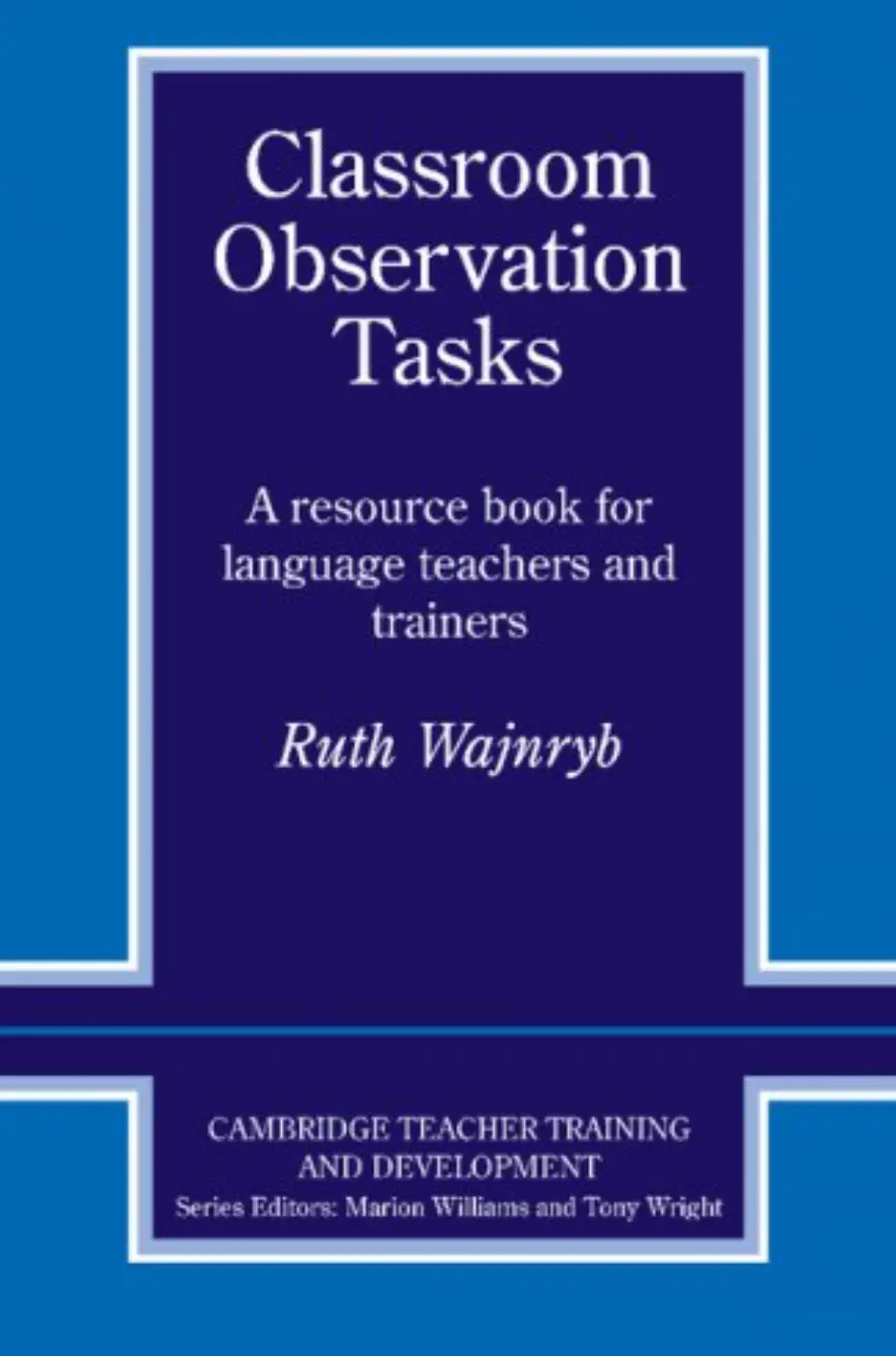 Classroom Observation Tasks