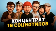 16 социотипов: концентрат