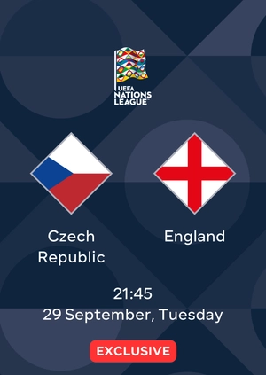 Czechia — England
