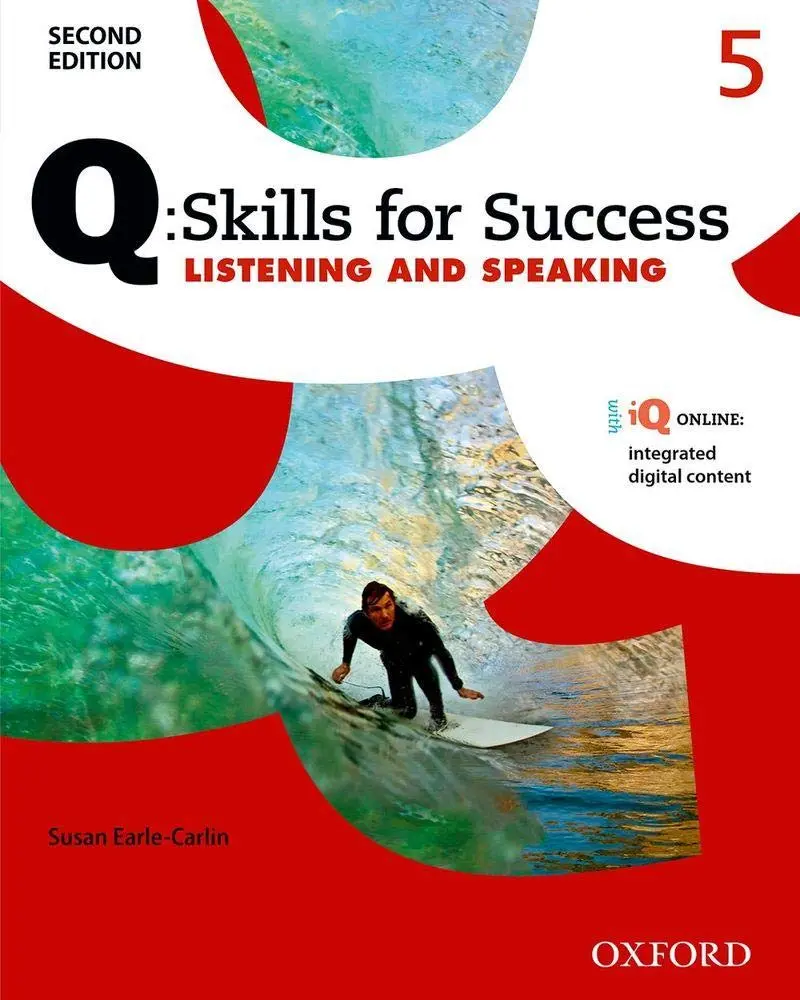 Обкладника "Q: Skills for Success (2E) 5. Listening and Speaking. Student's Book Pack" Обкладинка "Q: Skills for Success (2E) 5. Listening and Speaking. Student's Book Pack"