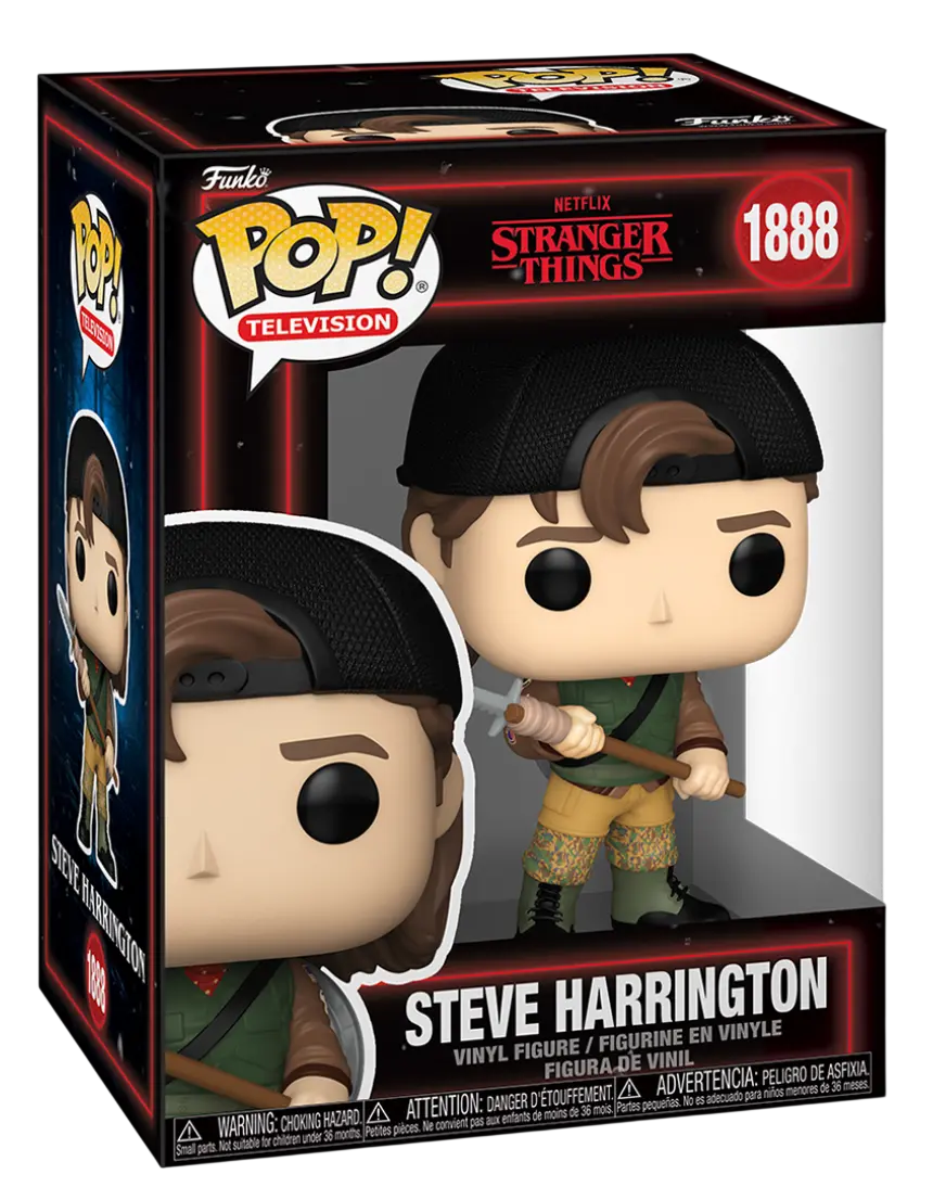 Обкладинка "Фігурка Funko Pop Stranger Things S5 Стів зі списом"