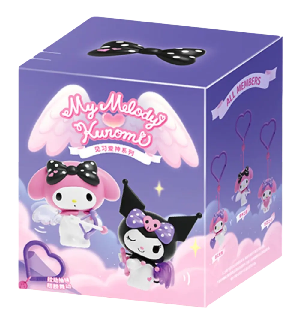 Брелок-сюрприз Pop Top Kuromi and My Melody Милі крильця
