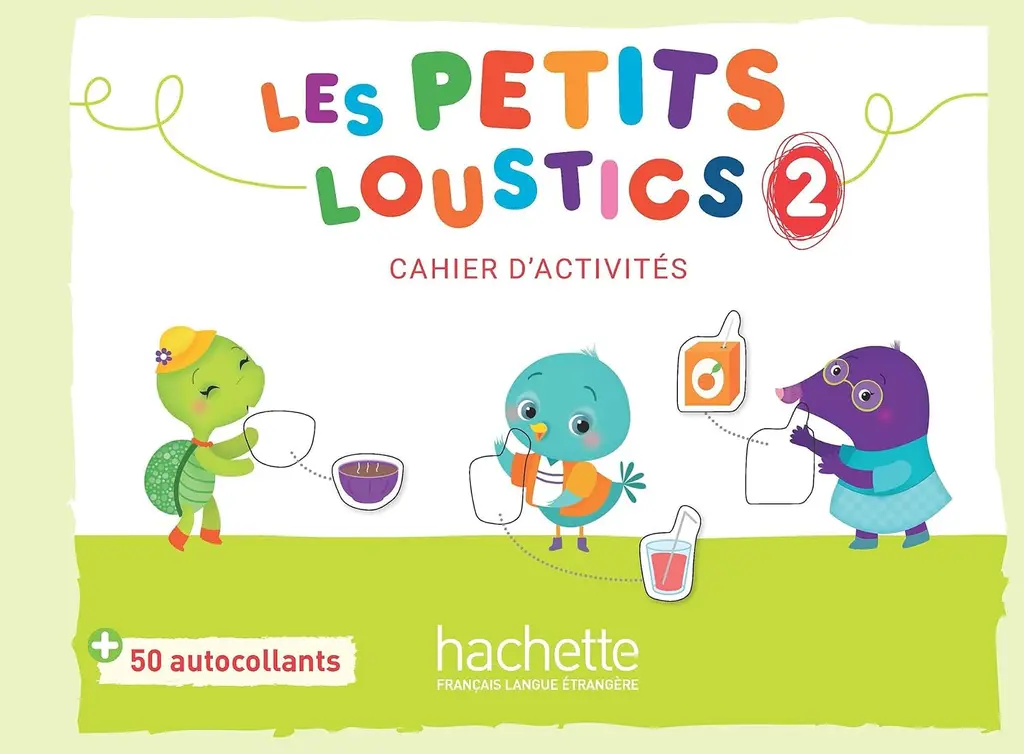 Обкладинка "Les Petits Loustics 2. Cahier d'activites + CD audio"