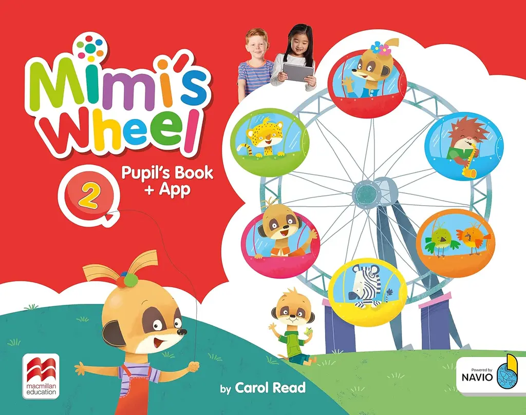 Обкладника "MIMI'S WHEEL Level 2. Pupil's Book with Navio App" Обкладинка "MIMI'S WHEEL Level 2. Pupil's Book with Navio App"
