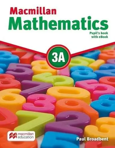 Обкладника "Macmillan Mathematics Level 3A. Pupil's Book + ebook" Обкладинка "Macmillan Mathematics Level 3A. Pupil's Book + ebook"