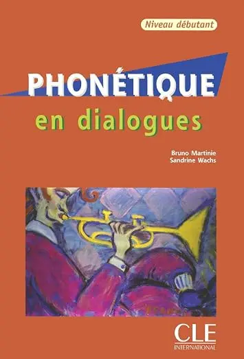 Обкладинка "En dialogues Phonetique Debutant Livre + CD"
