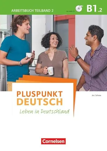Обкладника "Pluspunkt Deutsch NEU B1.2 Arbeitsbuch mit Audio-CD und Lösungsbeileger" Обкладинка "Pluspunkt Deutsch NEU B1.2 Arbeitsbuch mit Audio-CD und Lösungsbeileger"