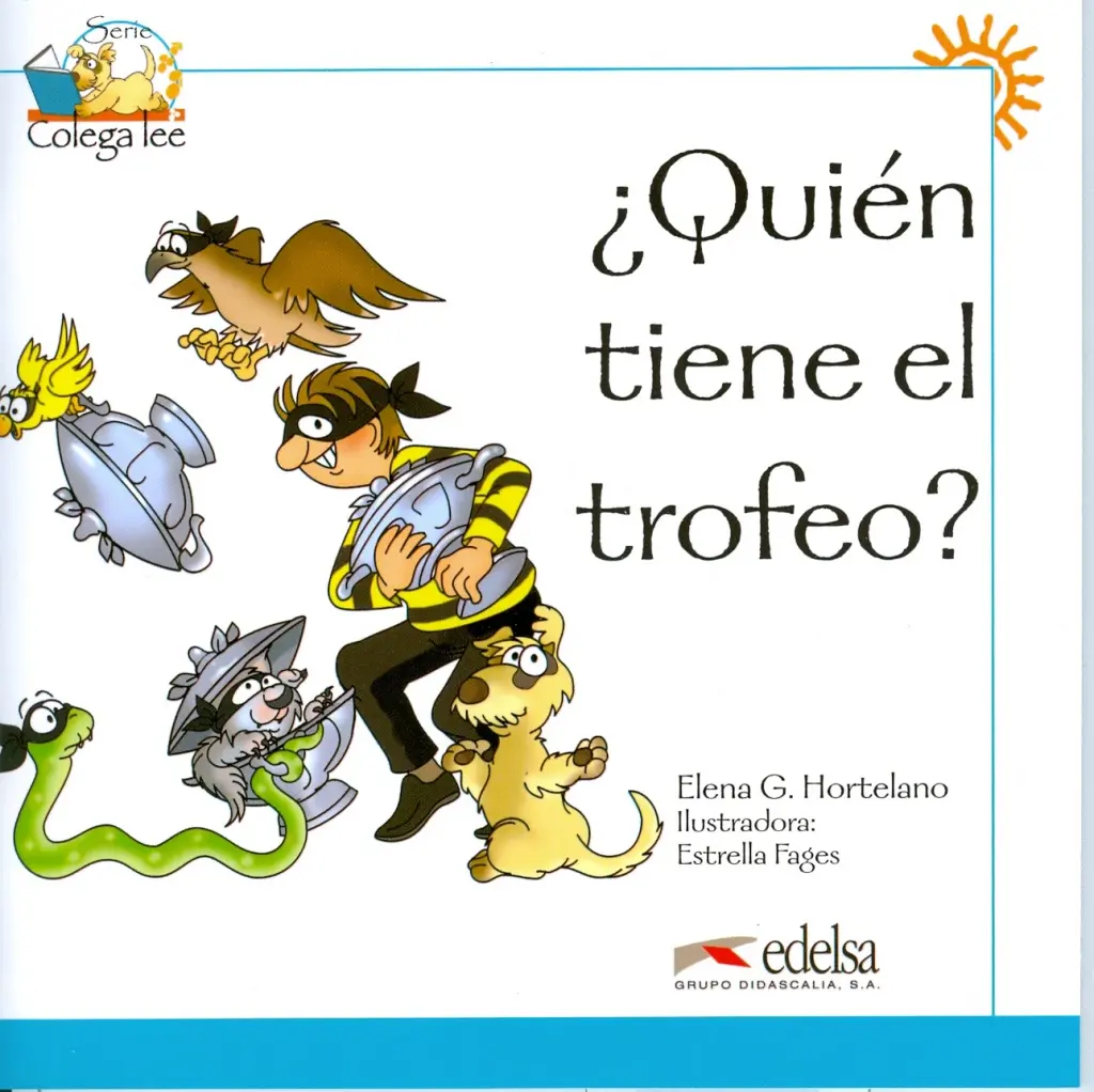Обкладника "Colega Lee 1 Quien tiene el trofeo?" Обкладинка "Colega Lee 1 Quien tiene el trofeo?"