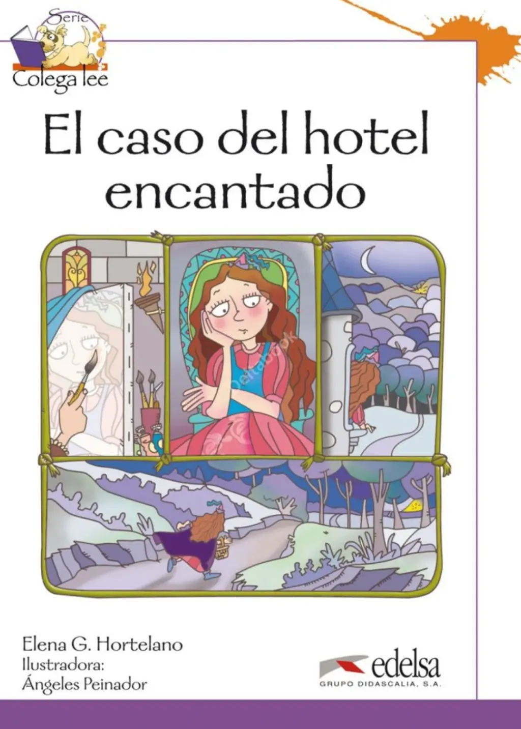 Обкладника "Colega Lee 3 El caso del hotel encantado" Обкладинка "Colega Lee 3 El caso del hotel encantado"