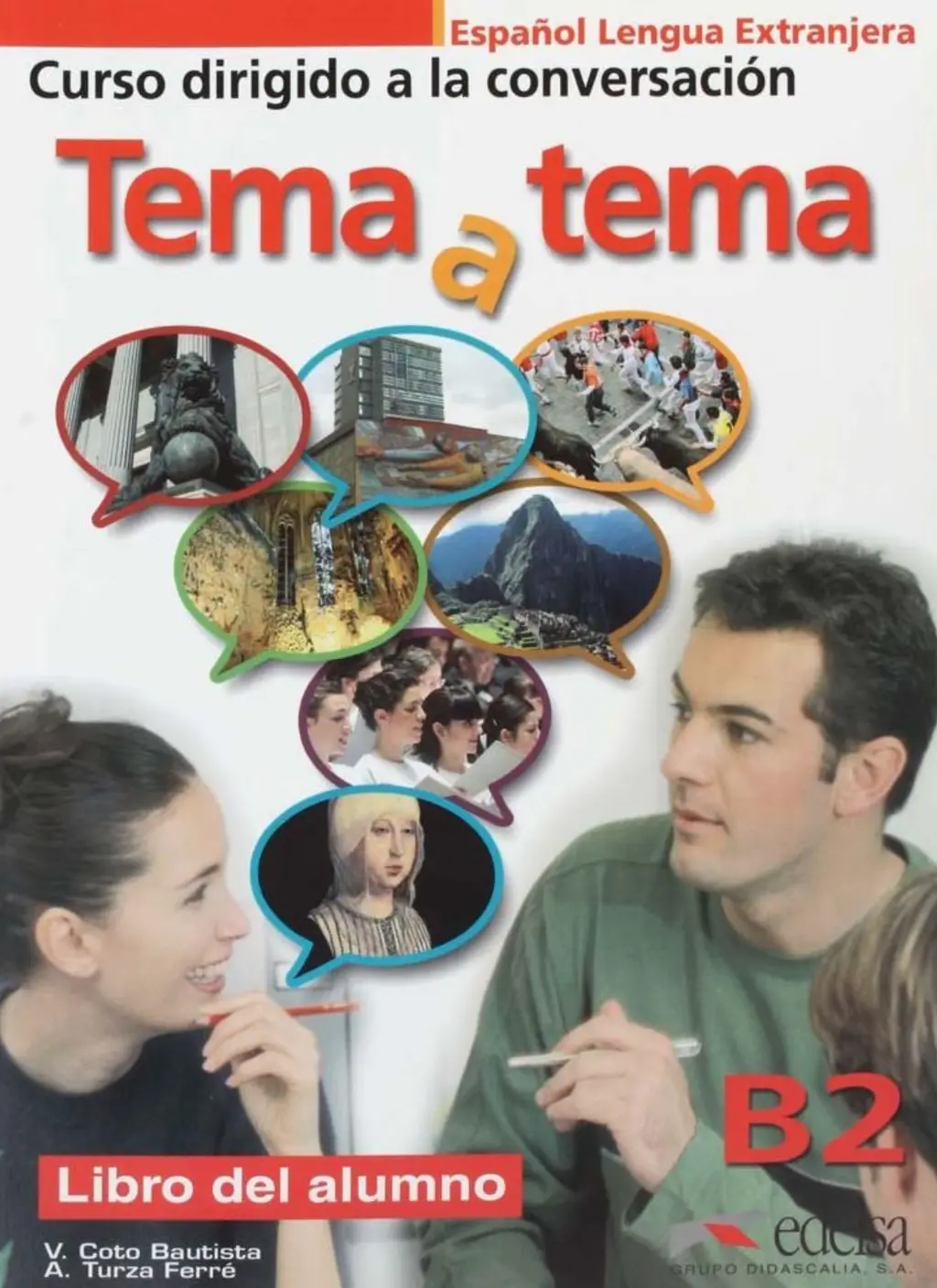 Обкладинка "Tema a tema B2 Libro del alumno. Gratuita"