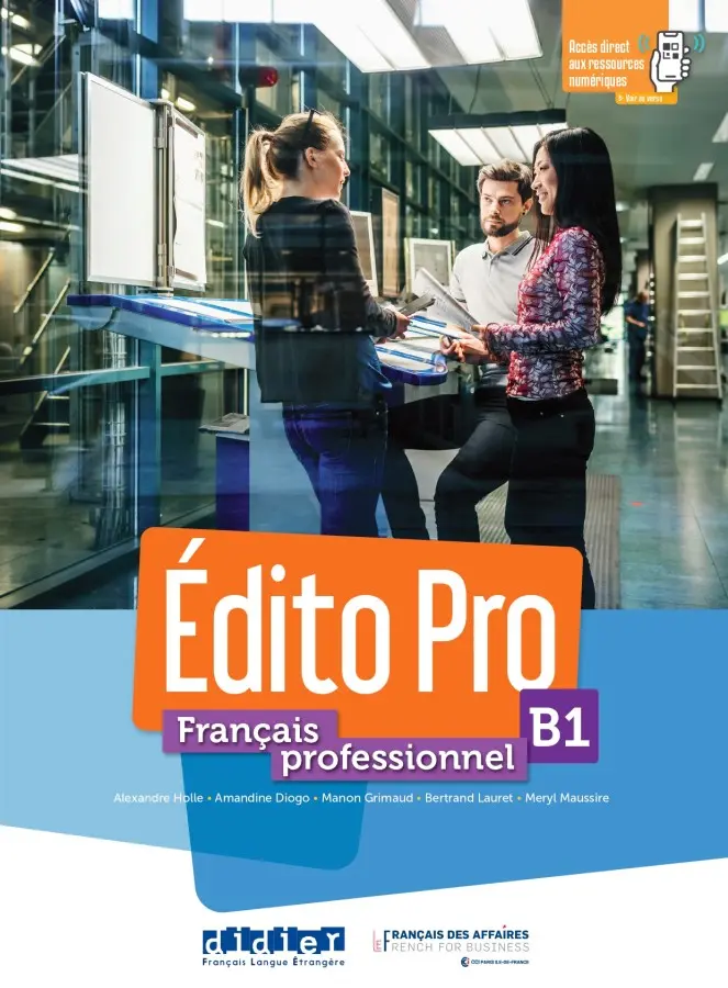 Обкладинка "Edito Pro B1 Livre + DVD-Rom + livre numérique + Onprint App"