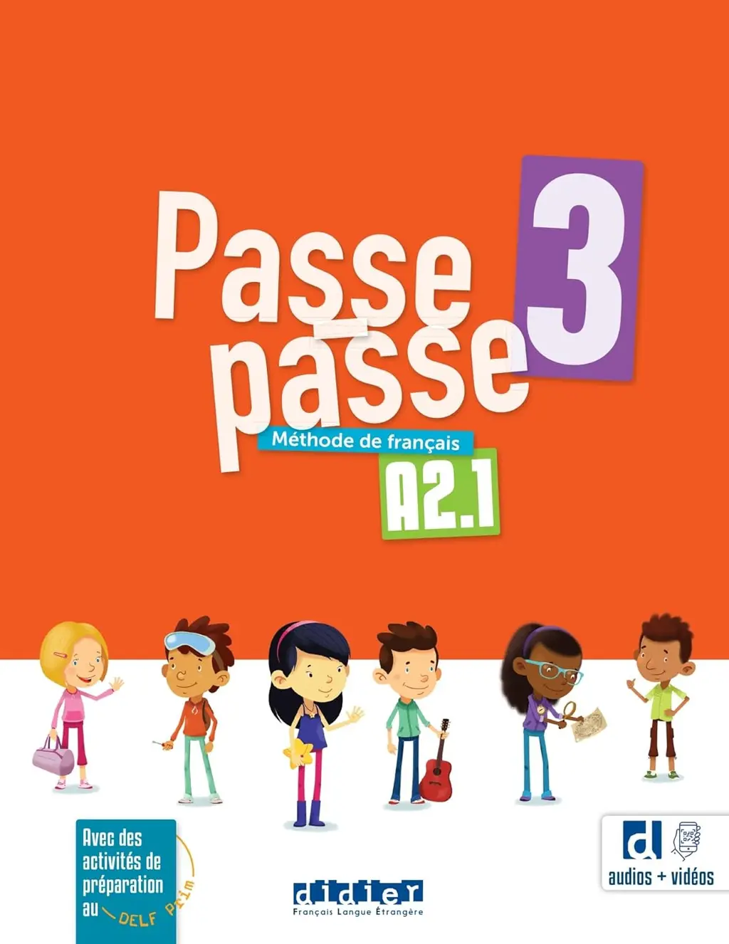 Обкладника "Passe-passe 3 A2.1 Livre de l'eleve" Обкладинка "Passe-passe 3 A2.1 Livre de l'eleve"
