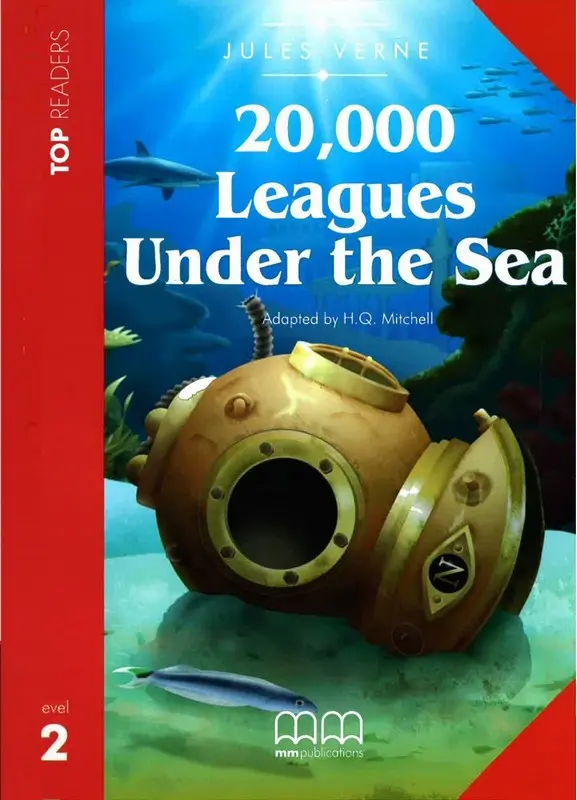 Обкладника "TR2 20,000 Leagues Under the Sea Elementary Book with CD" Обкладинка "TR2 20,000 Leagues Under the Sea Elementary Book with CD"