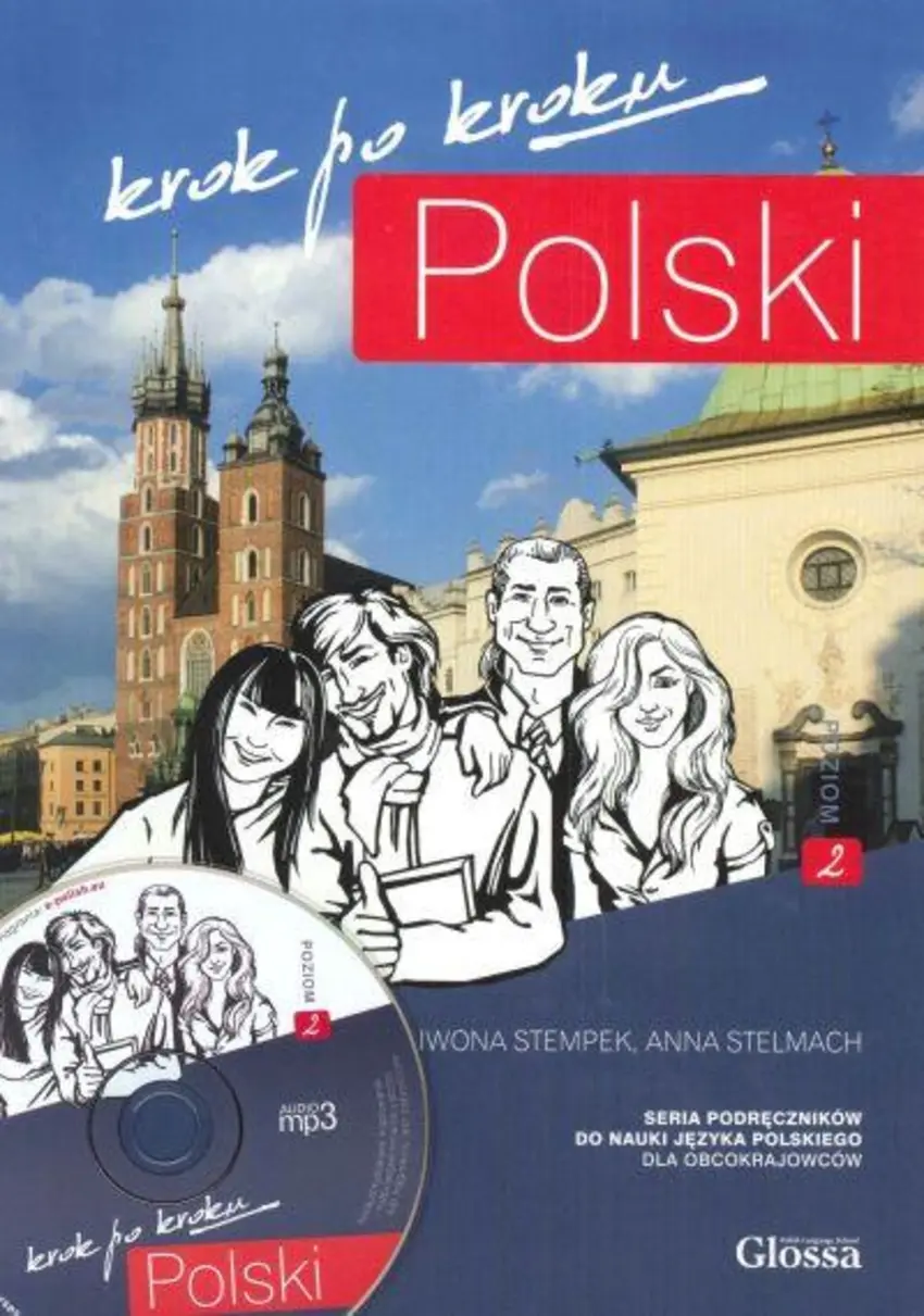 Обкладника "Polski, krok po kroku 2 (A2/B1) Podręcznik + e-Coursebook" Обкладинка "Polski, krok po kroku 2 (A2/B1) Podręcznik + e-Coursebook"
