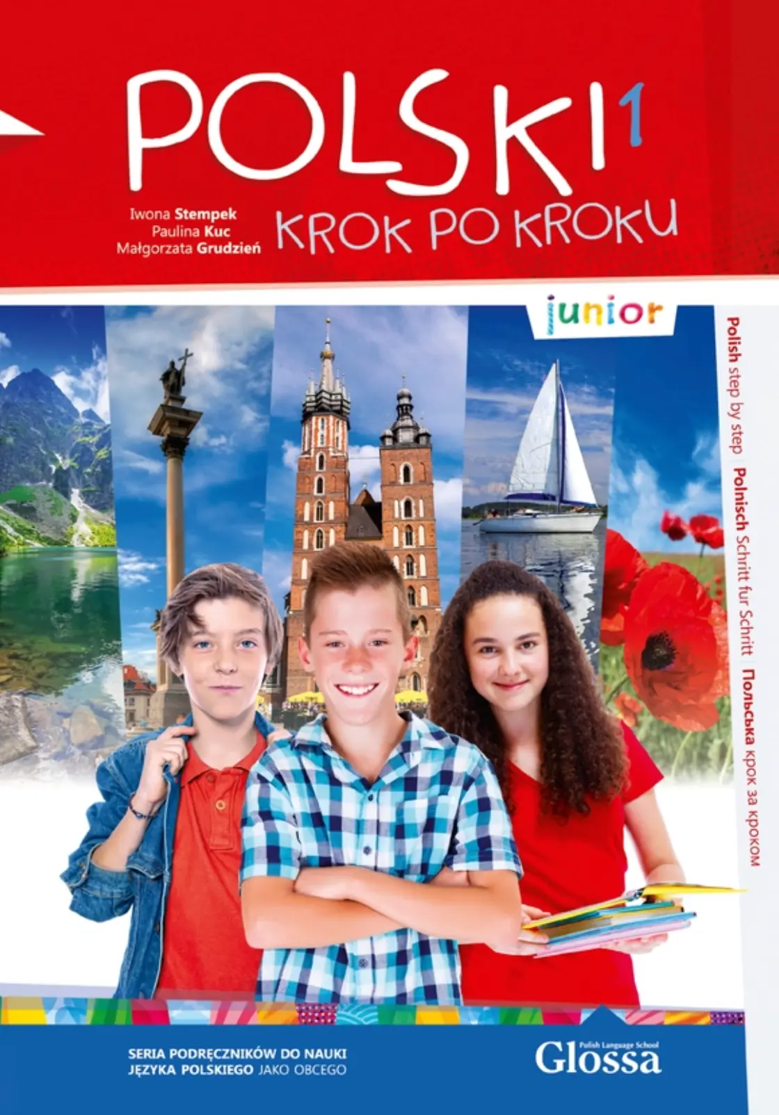 Polski, krok po kroku Junior 1 Podręcznik + kod dostępy