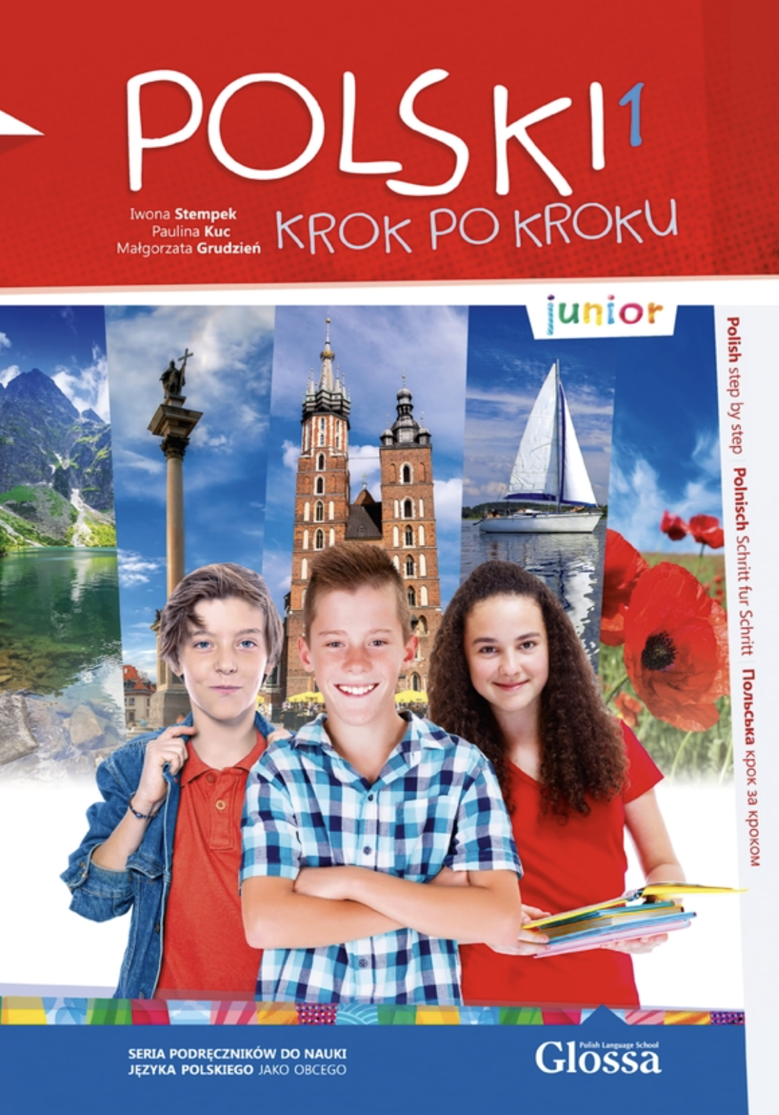 Polski, krok po kroku Junior 1 Podręcznik + kod dostępy