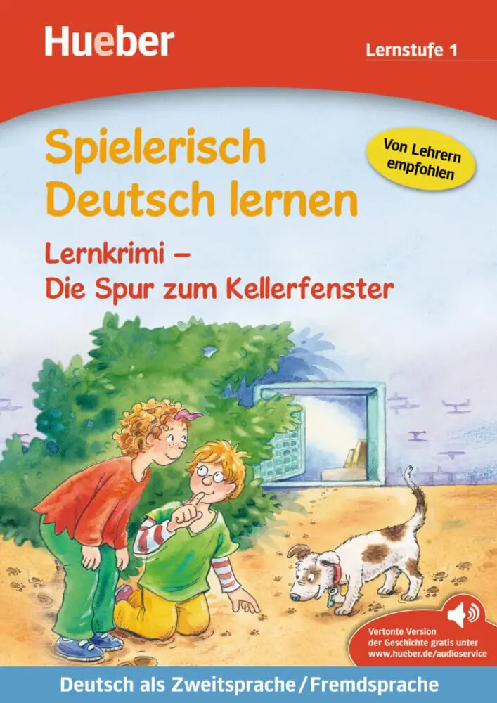 Обкладинка "Spielerisch Deutsch lernen. Lernkrimi, Die Spur"