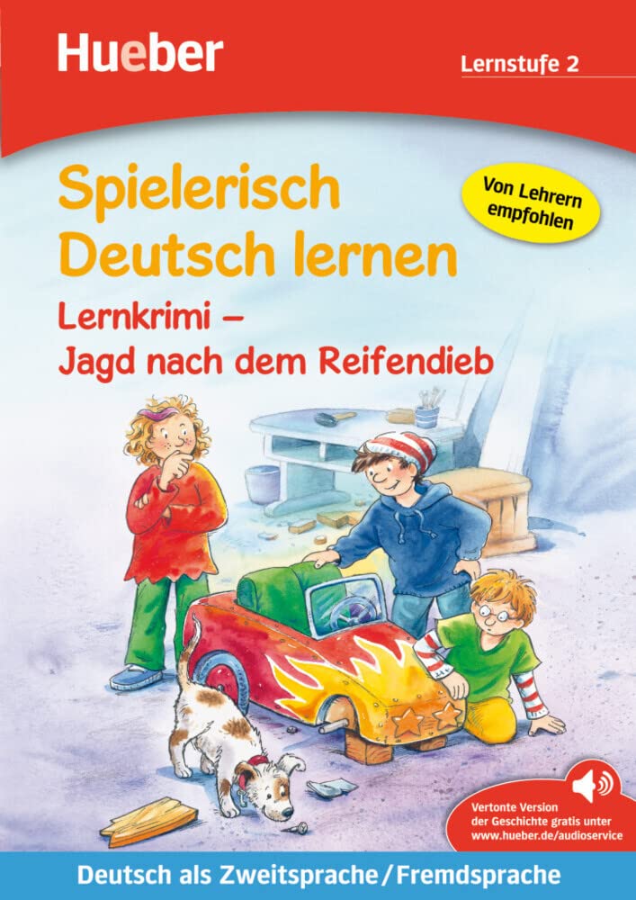 Spielerisch Deutsch lernen. Lernkrimi, Jagd